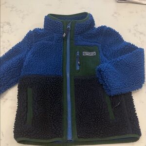 Vineyard Vines Blue and Green Kids Fleece Jacket